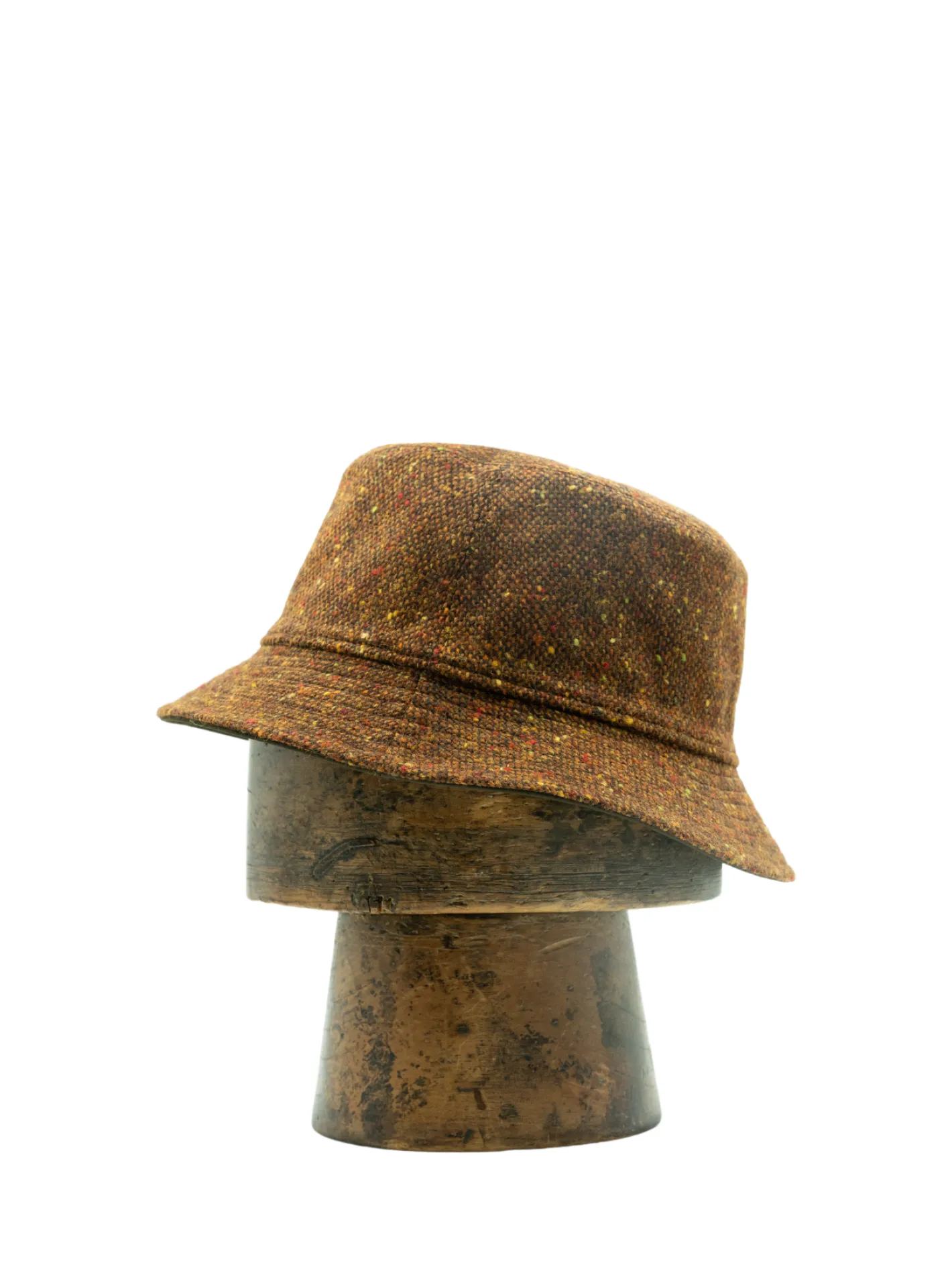 hollington Accessoires*Bob imperméable réversible en tweed roux