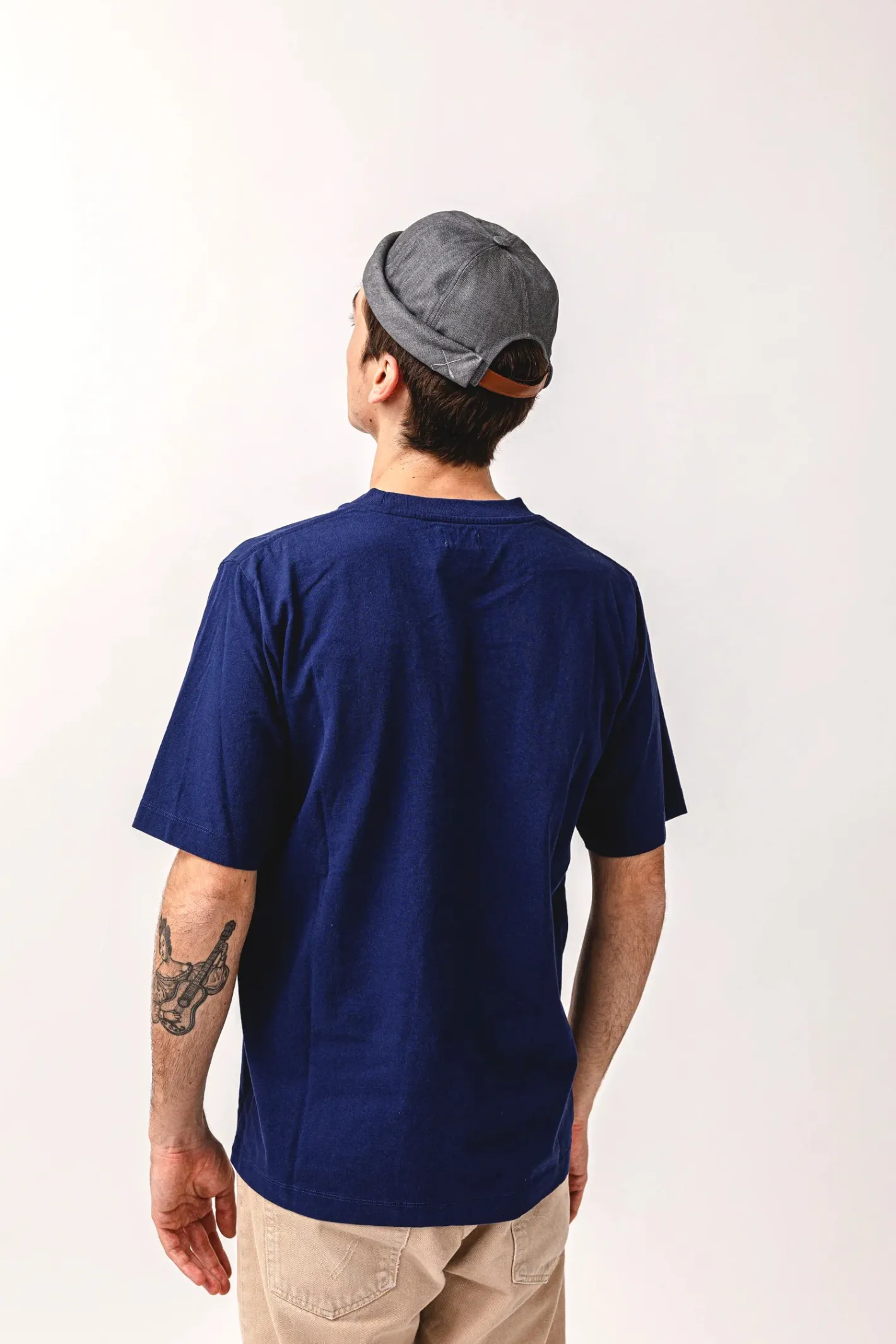 hollington Accessoires*bonnet docker miki de chez Béton Ciré en coton gris béton