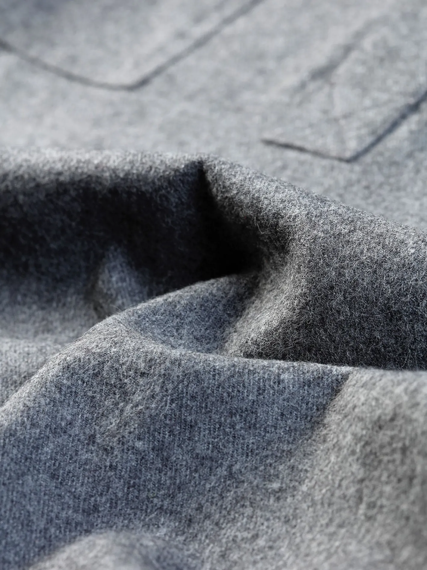 chemise__col_nehru_en_coton_gratt_grey_marl_3.webp hollington Chemises*chemise à col nehru en coton gratté grey marl