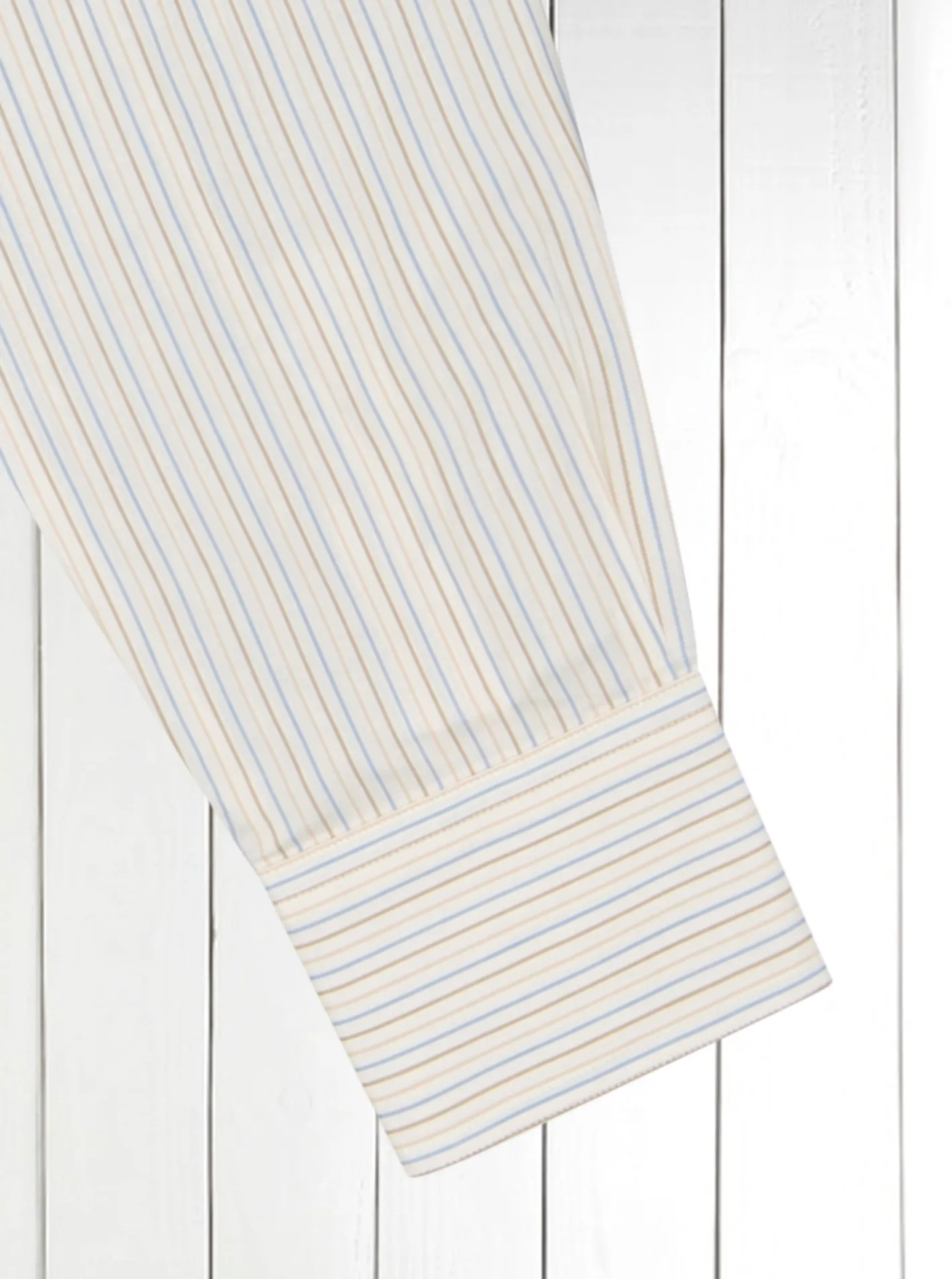 chemise_col_mao_en_coton__fines_rayures_4.webp hollington Chemises*chemise col mao en coton à fines rayures