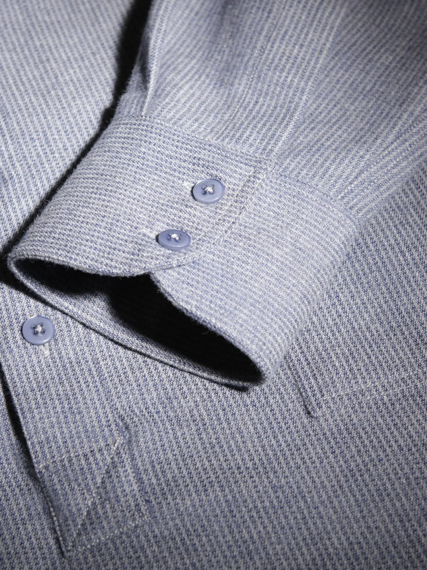 chemise_col_mao_en_coton__rayures_gris_bleu_2.webp hollington Chemises*chemise col mao en coton à rayures gris bleu