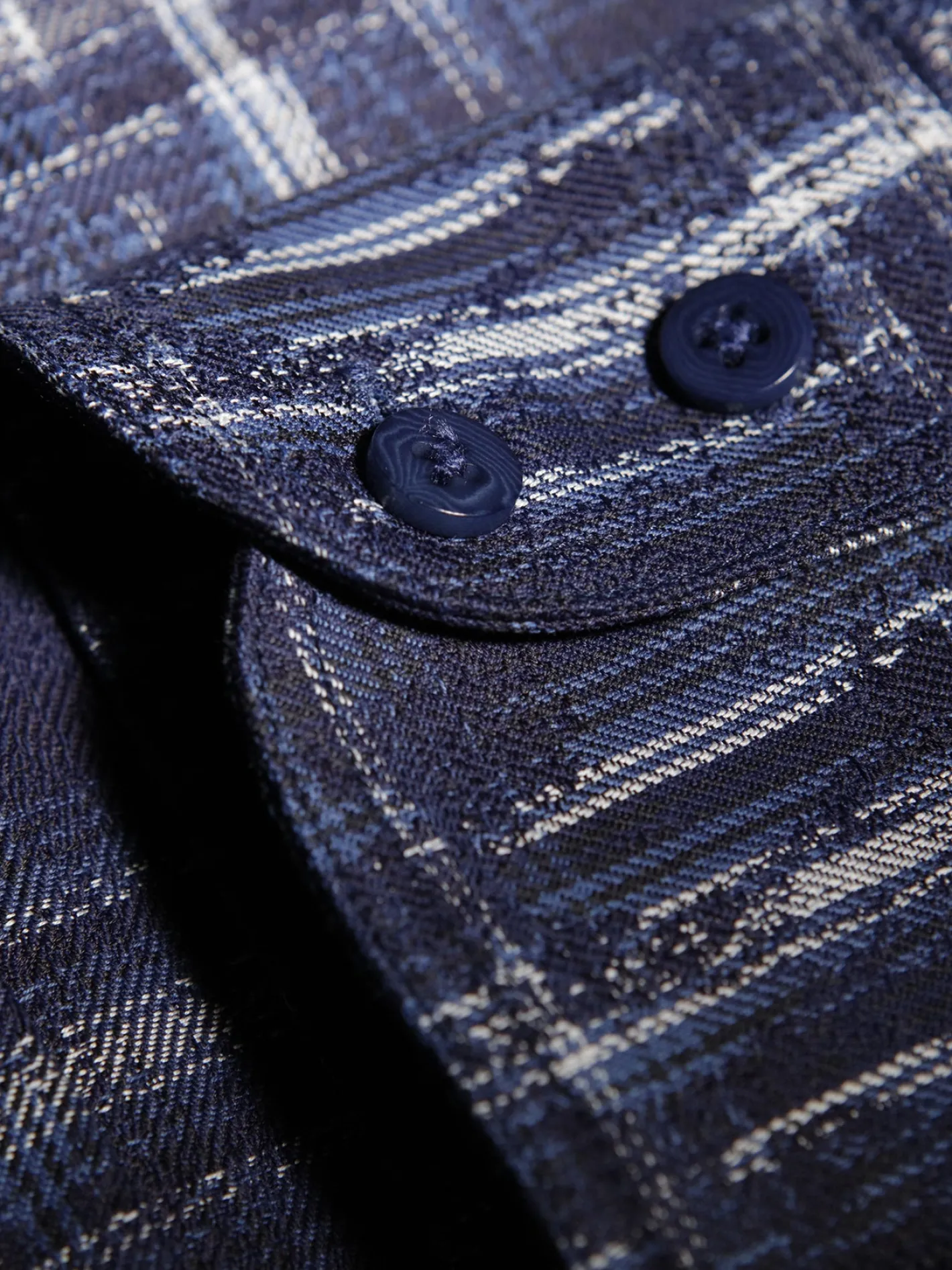 chemise_col_mao_en_coton_fancy_denim_3.webp hollington Chemises*chemise col mao en coton fancy denim