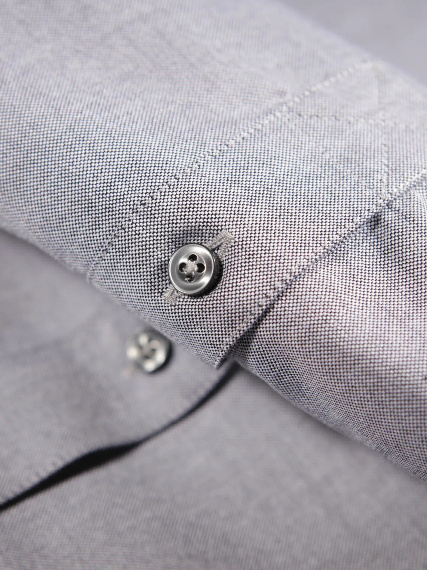 chemise_col_mao_en_coton_oxford_grey_4.webp hollington Chemises*chemise col mao en coton oxford grey