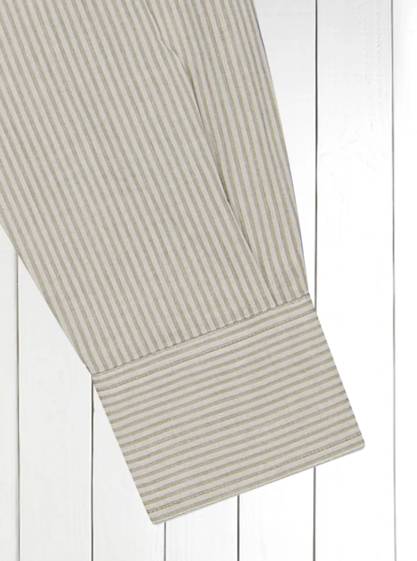 chemise_col_mao_en_coton_seersucker_olive_4.webp hollington Chemises*chemise col mao en coton seersucker olive