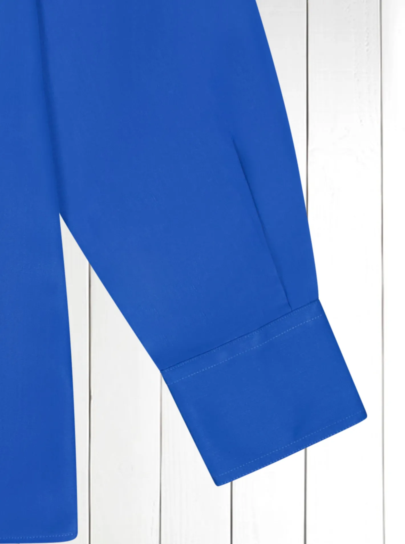 chemise_col_mao_en_tencel_bleu_roi_3.webp hollington Chemises*chemise col mao en tencel® bleu roi