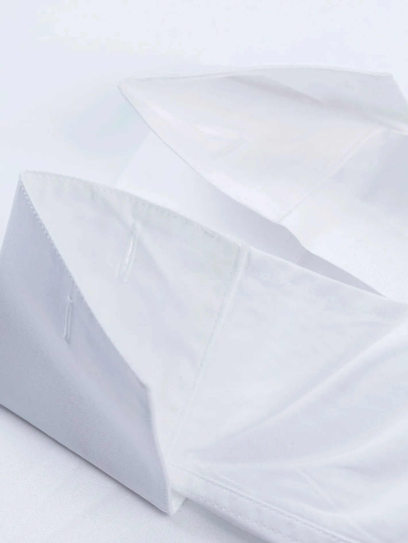 chemise_quatzart__col_cass_en_popeline_blanche_de_luxe_6.webp hollington Chemises*chemise quat'z'art à col cassé en popeline blanche de luxe