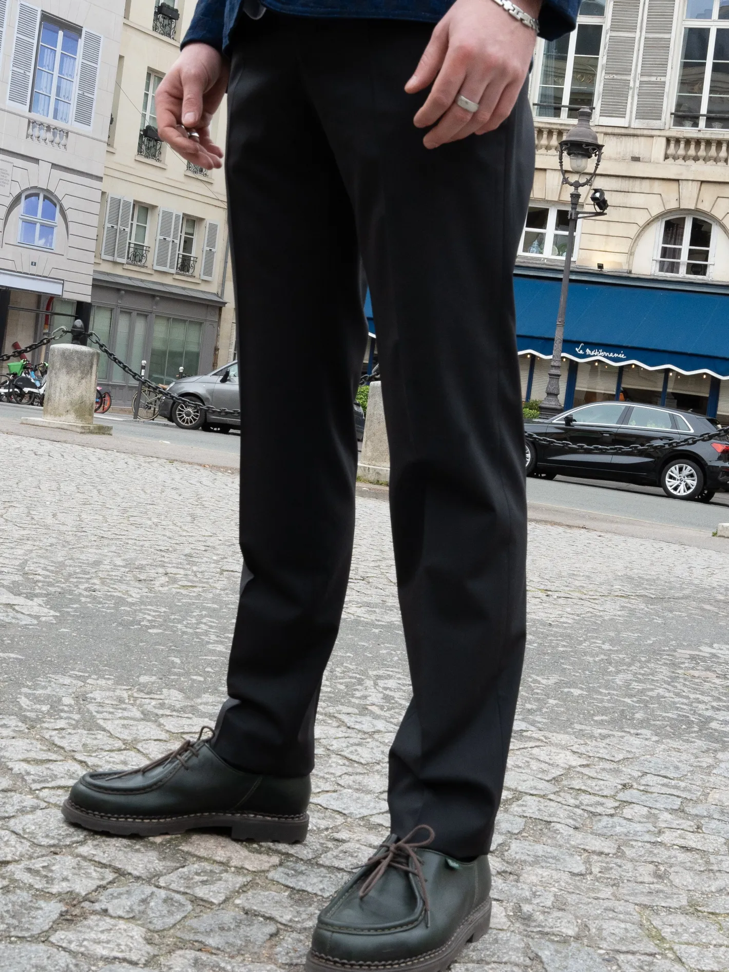 pantalon_italien_siza_en_toile_de_laine_infroissable_noire_12.webp hollington Pantalons*pantalon italien siza en toile de laine infroissable noire