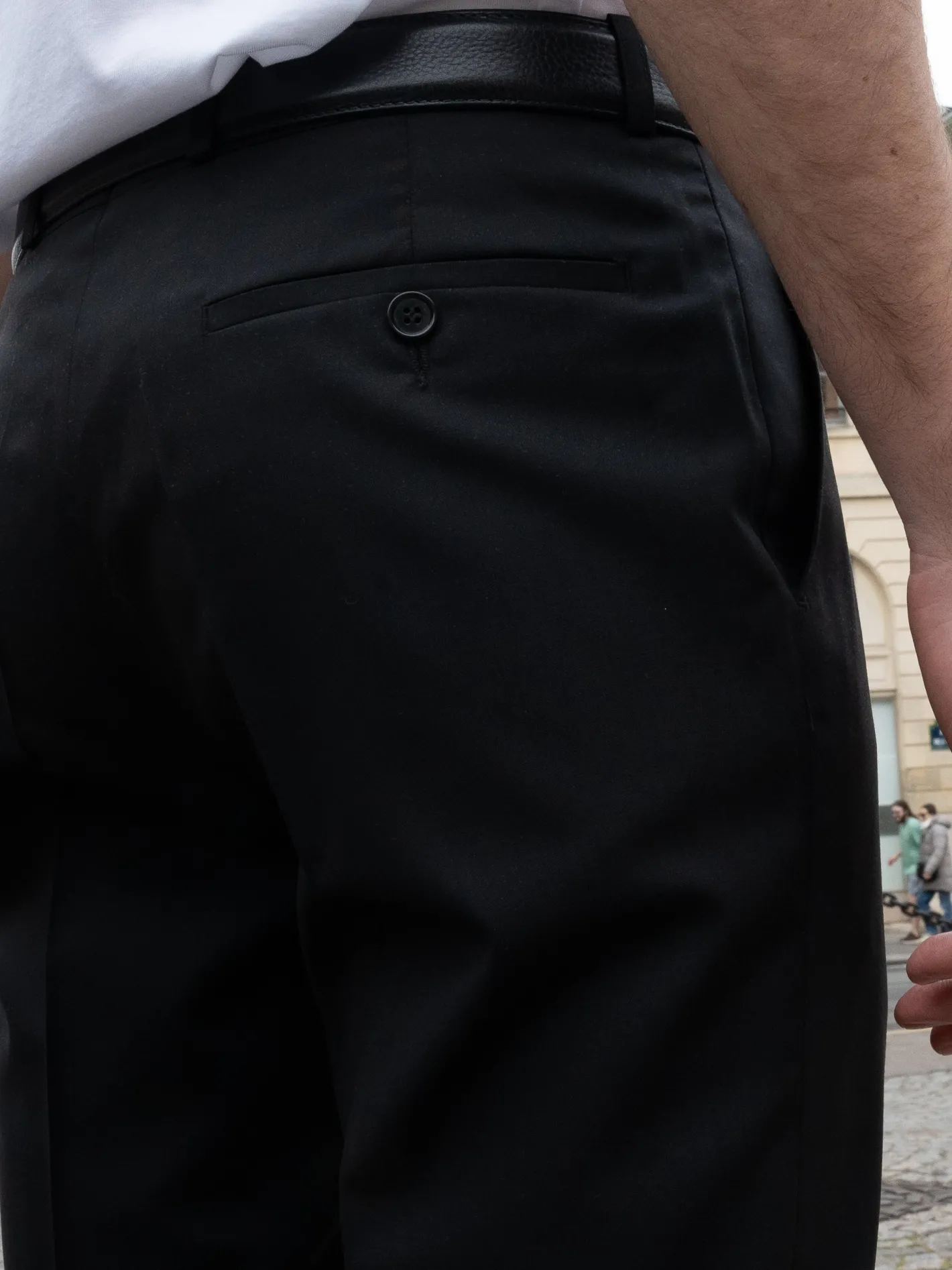 pantalon_italien_siza_en_toile_de_laine_infroissable_noire_17.webp hollington Pantalons*pantalon italien siza en toile de laine infroissable noire