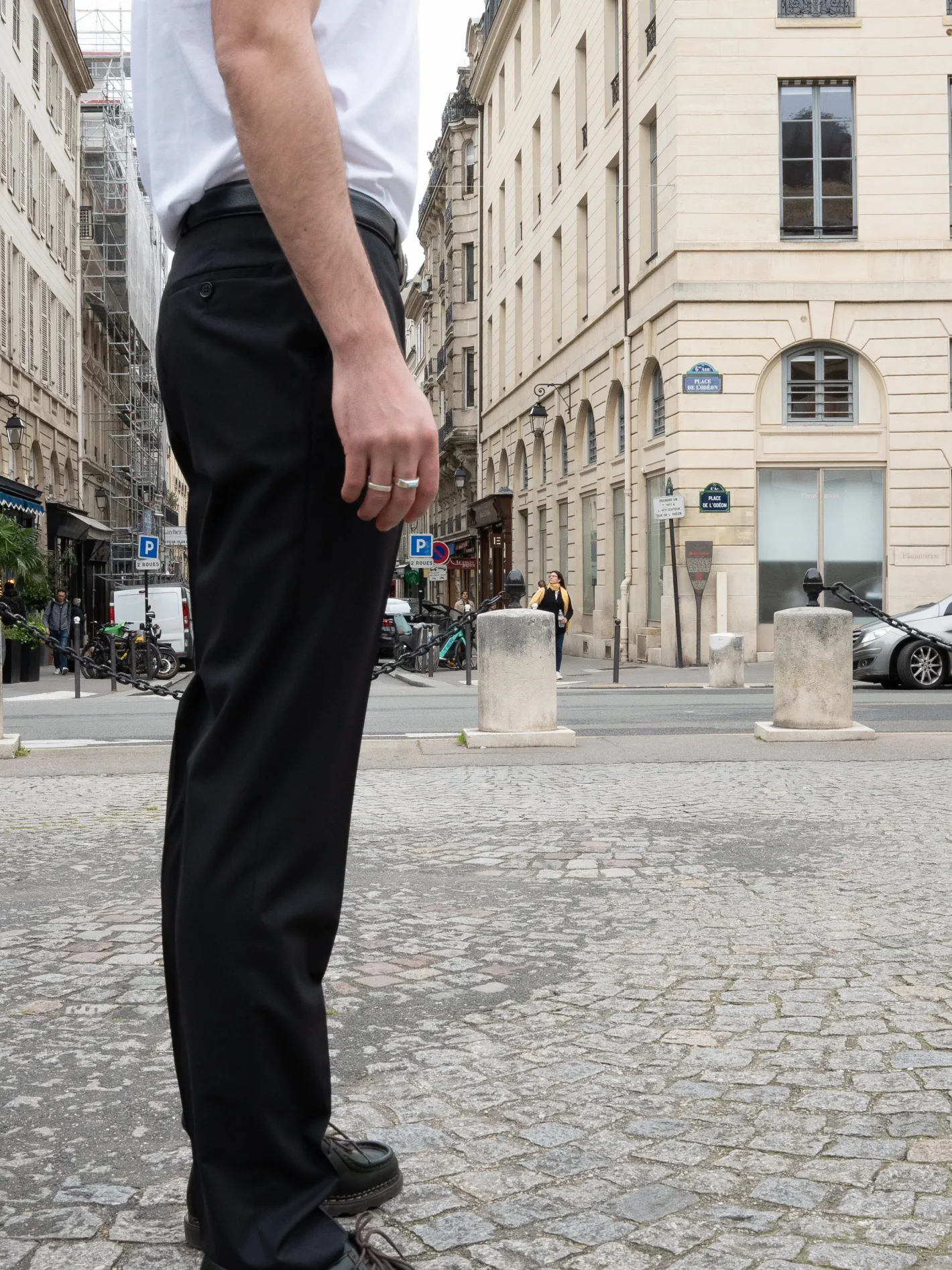 pantalon_italien_siza_en_toile_de_laine_infroissable_noire_5.webp hollington Pantalons*pantalon italien siza en toile de laine infroissable noire