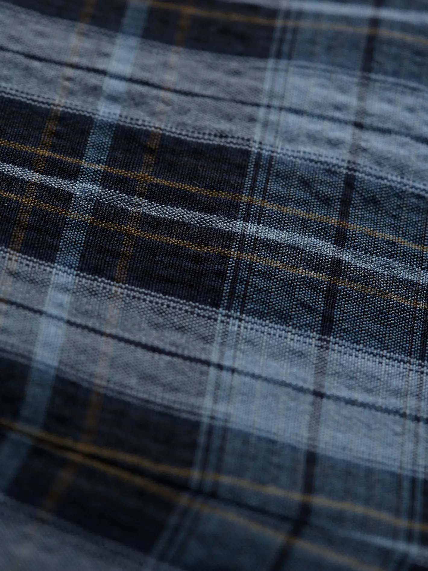 pantalon_italien_siza_en_toile_extensible__carreaux_navy_10.webp hollington Pantalons*pantalon italien siza en toile extensible à carreaux navy