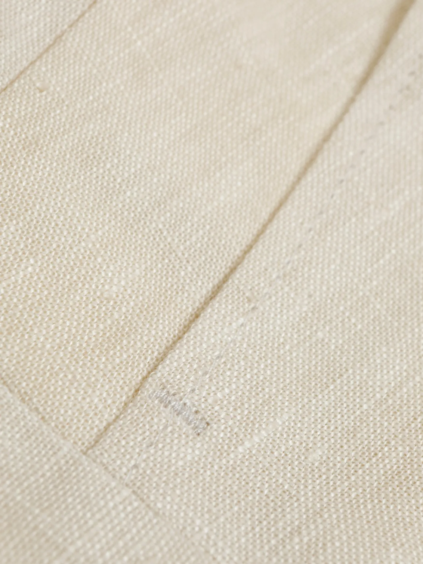 hollington Pantalons*pantalon italien siza en toile pur lin natural très légère