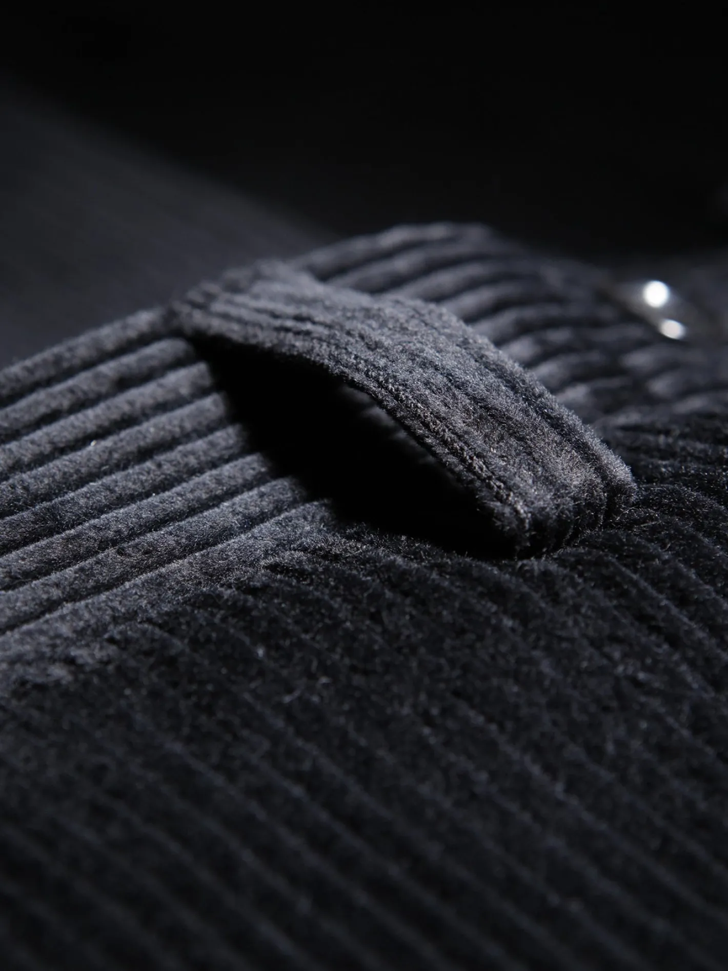 pantalon_jules_en_velours_de_laine_noir_2.webp hollington Pantalons*pantalon jules en velours de laine noir