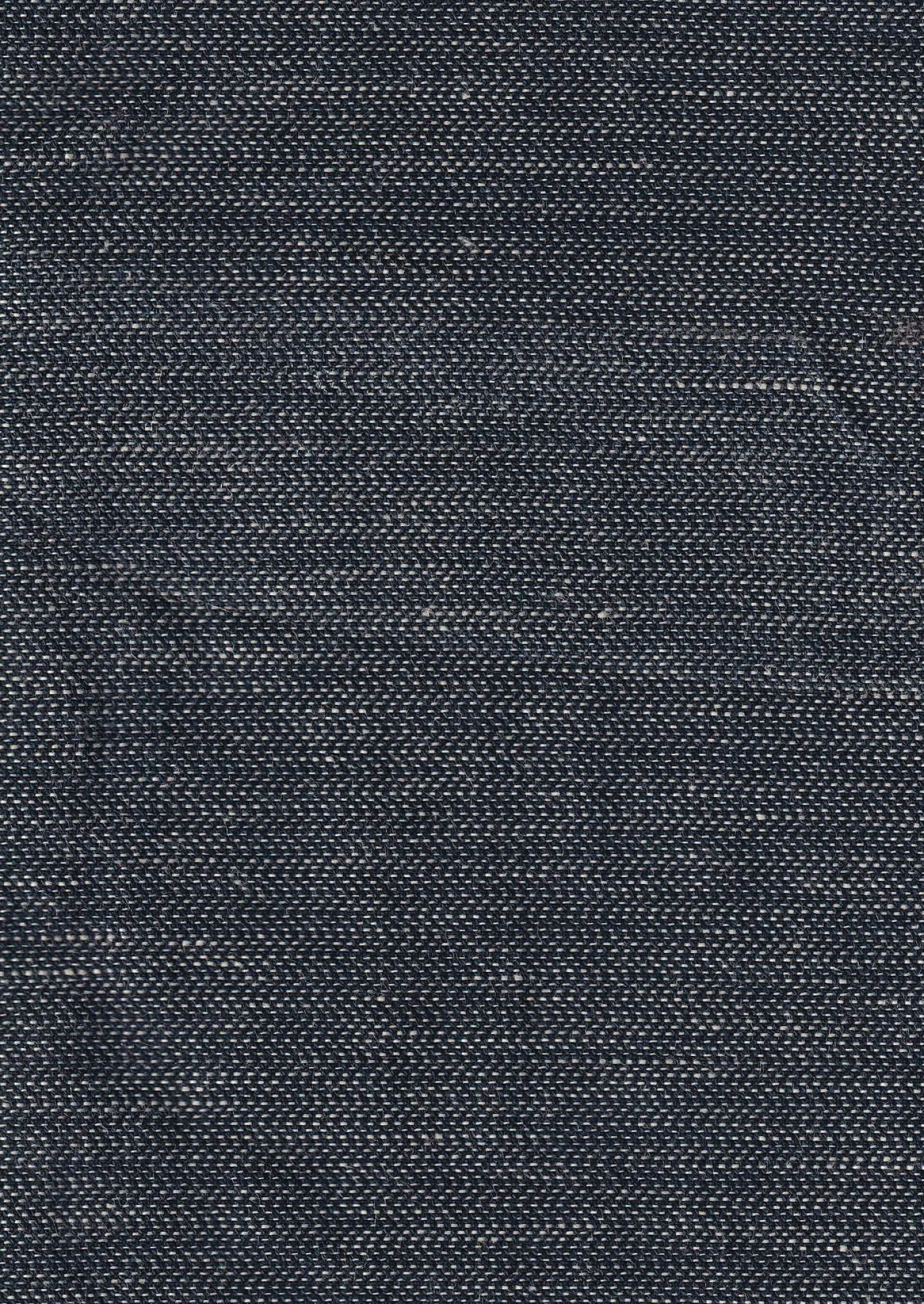 hollington Tissus Au Mètre*tissu toile de laine et lin  bleu or