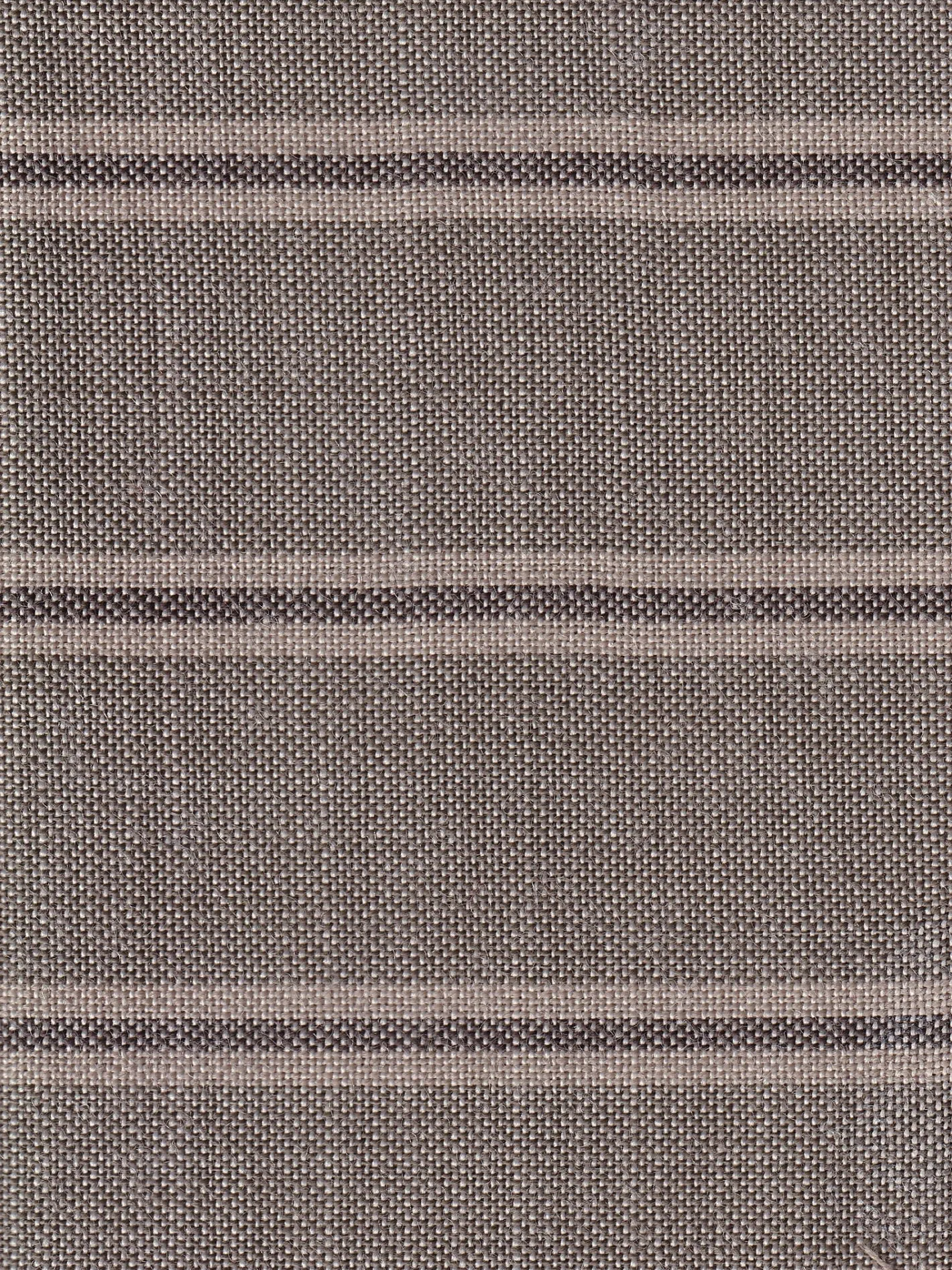 hollington Tissus Au Mètre*tissu toile pure laine et lin double face taupe sur rayures basques