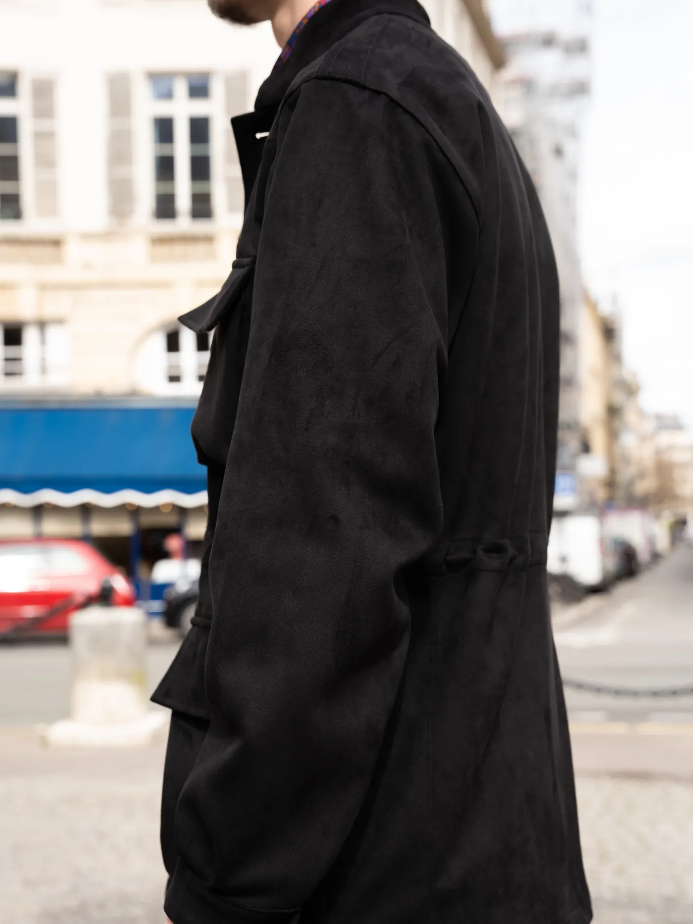 veste_corrib_en_microcachemire_noir_11.webp hollington Vestes & Manteaux*veste corrib en micro-cachemire noir