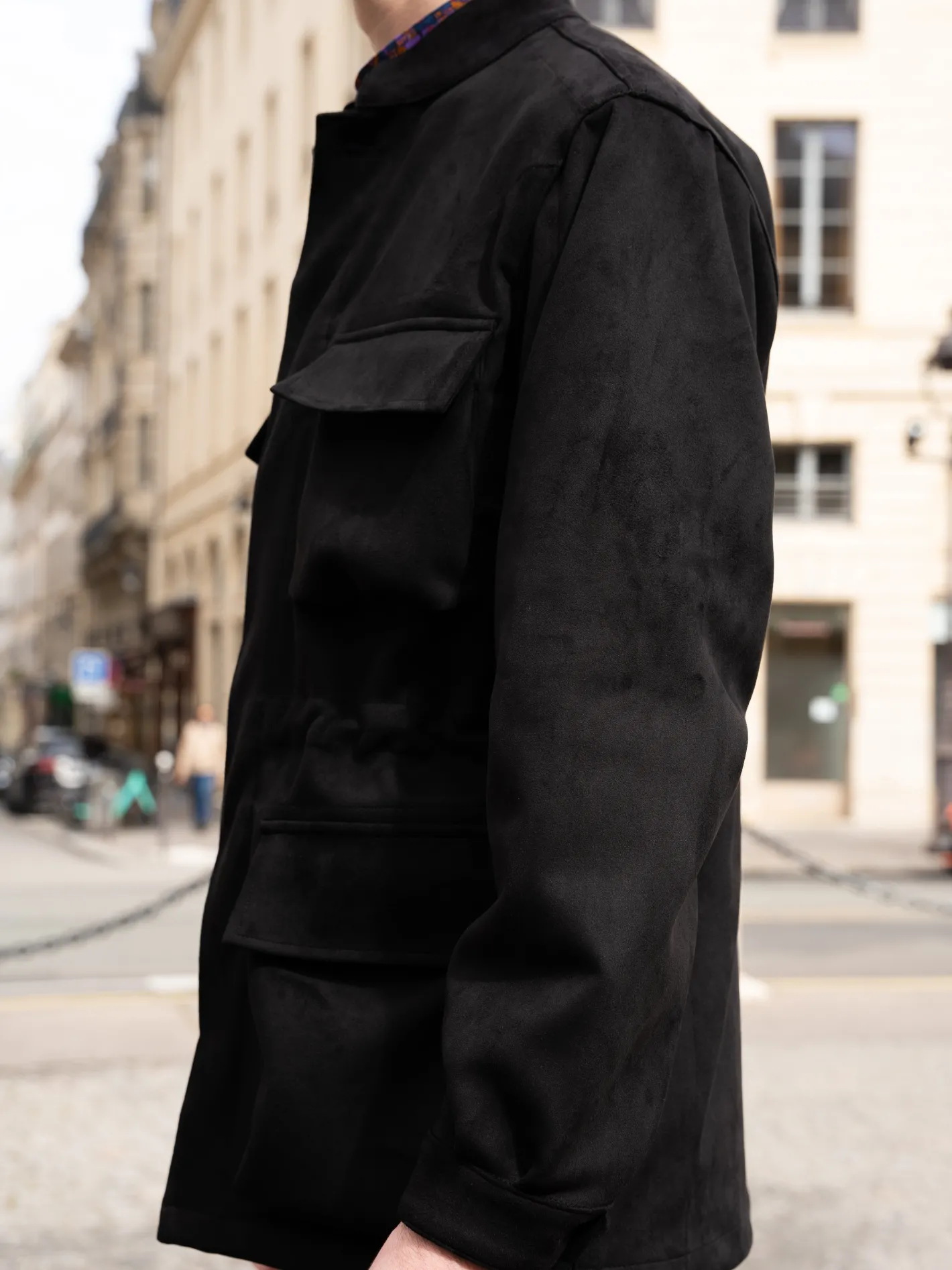 veste_corrib_en_microcachemire_noir_18.webp hollington Vestes & Manteaux*veste corrib en micro-cachemire noir