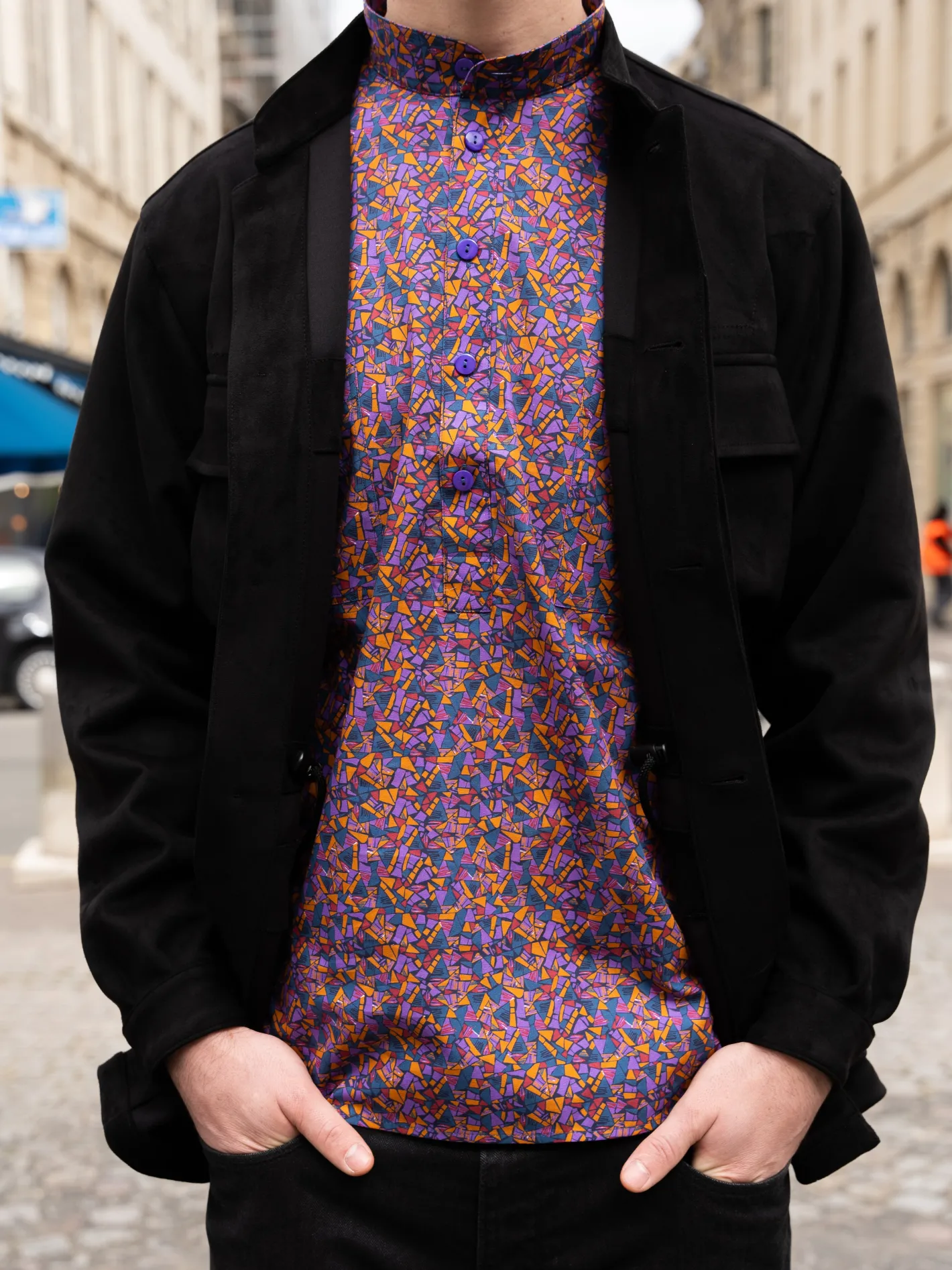 veste_corrib_en_microcachemire_noir_20.webp hollington Vestes & Manteaux*veste corrib en micro-cachemire noir