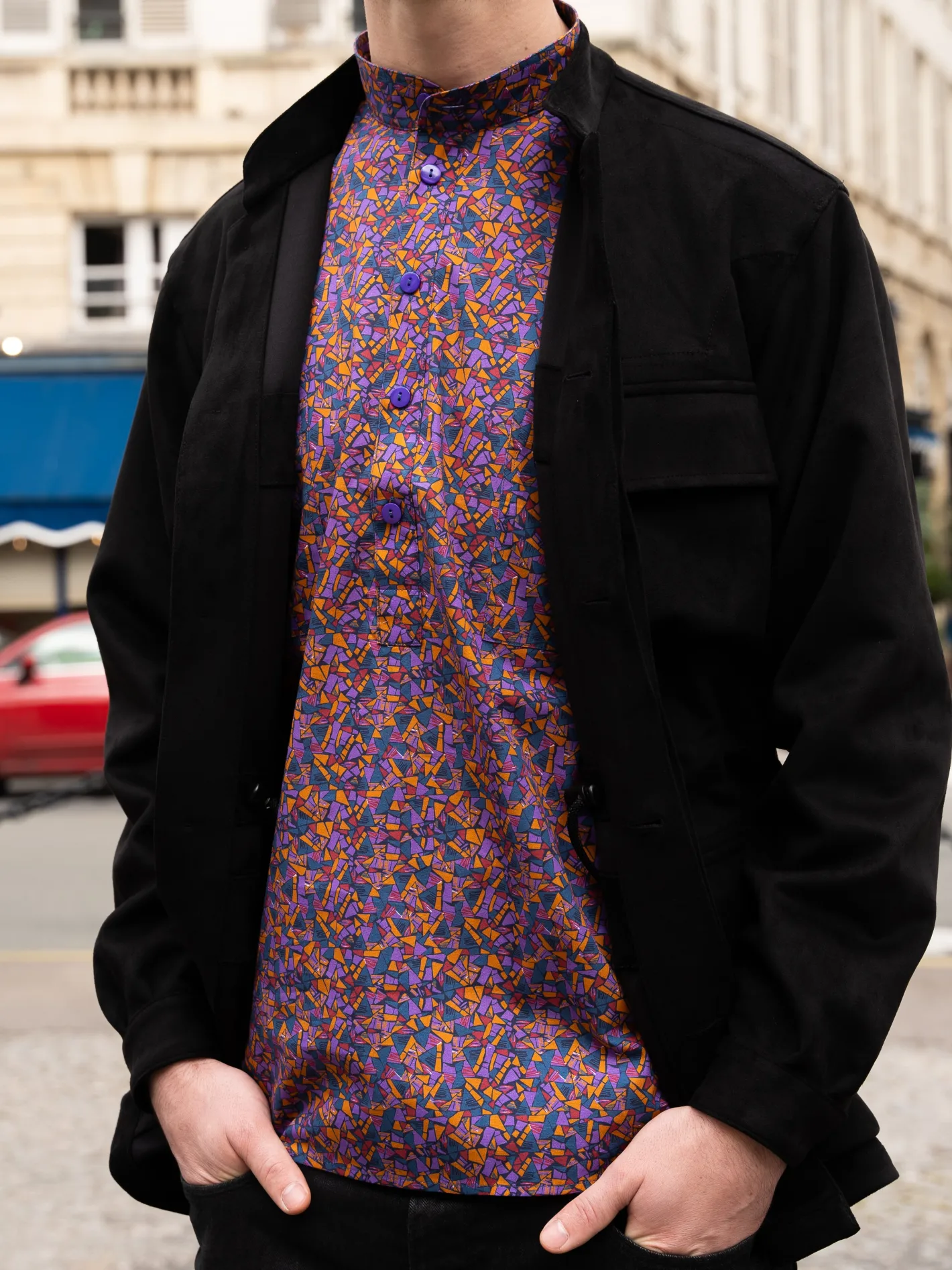 veste_corrib_en_microcachemire_noir_22.webp hollington Vestes & Manteaux*veste corrib en micro-cachemire noir