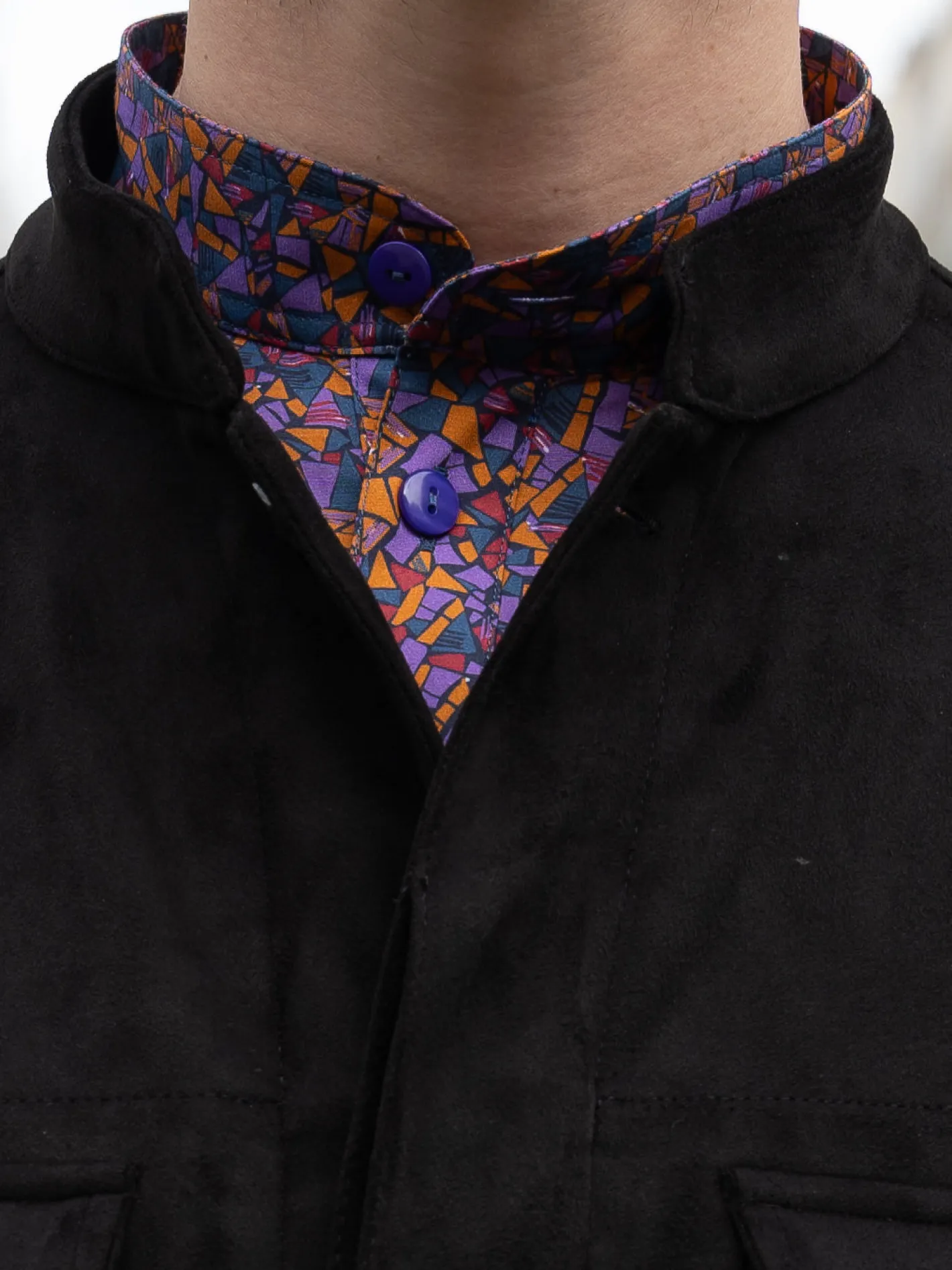 veste_corrib_en_microcachemire_noir_8.webp hollington Vestes & Manteaux*veste corrib en micro-cachemire noir