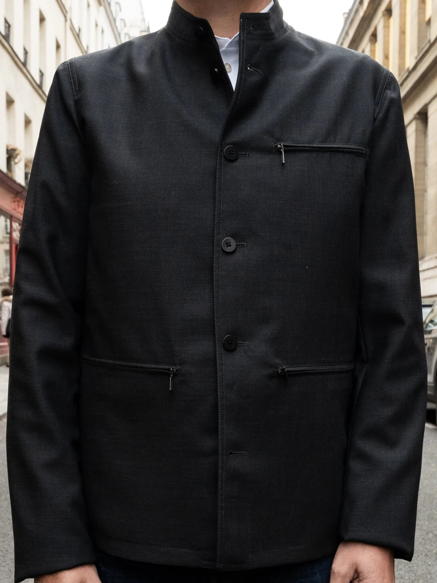 veste_megve_en_toile_pure_laine_infroissable_anthracite_9.webp hollington Vestes & Manteaux*veste megève en toile pure laine infroissable anthracite