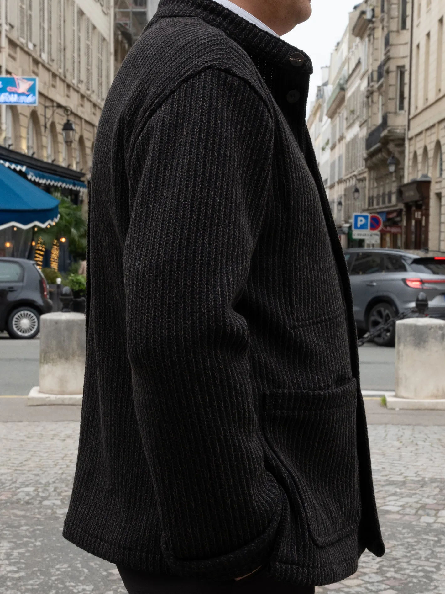 veste_naipaul_en_tricot_de_laine_brou_de_noix_4.webp hollington Vestes & Manteaux*veste naipaul en tricot de laine brou de noix