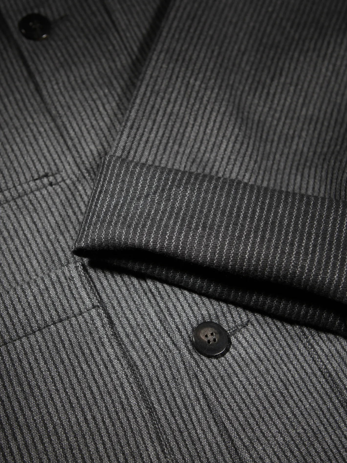 veste_naipaul_en_whipcord__rayures_grises_3.webp hollington Vestes & Manteaux*veste naipaul en whipcord à rayures grises