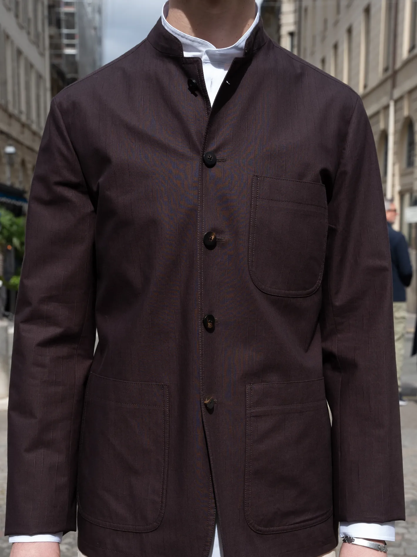 veste_tyrol_ajuste_en_coton_extensible_brun_rembrandt_13.webp hollington Vestes & Manteaux*veste tyrol ajustée en coton extensible brun rembrandt