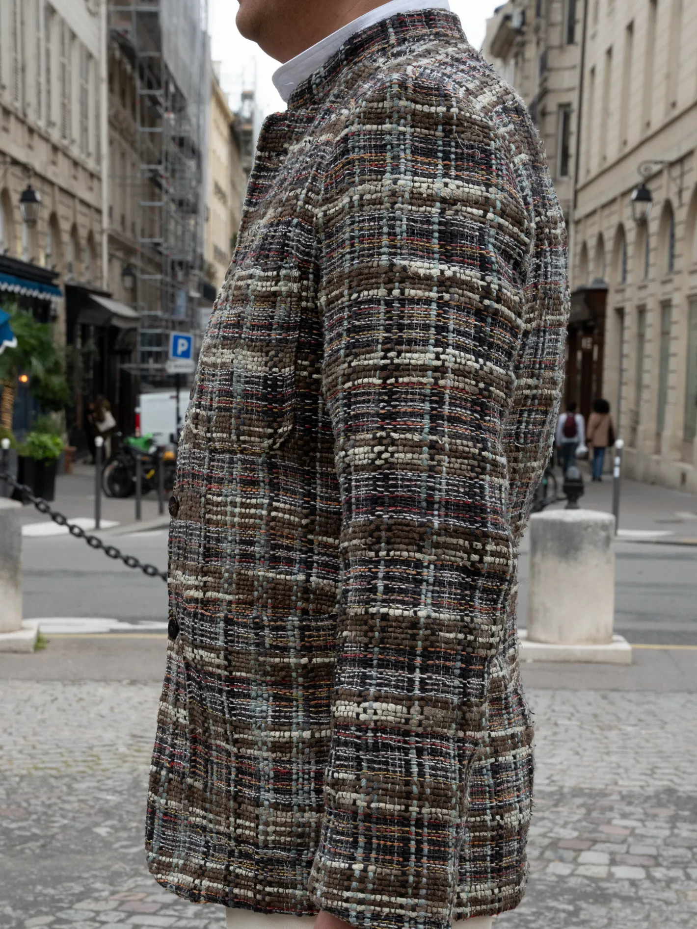 veste_tyrol_ajuste_en_soie_indienne_sauvage_6.webp hollington Vestes & Manteaux*veste tyrol ajustée en soie indienne sauvage