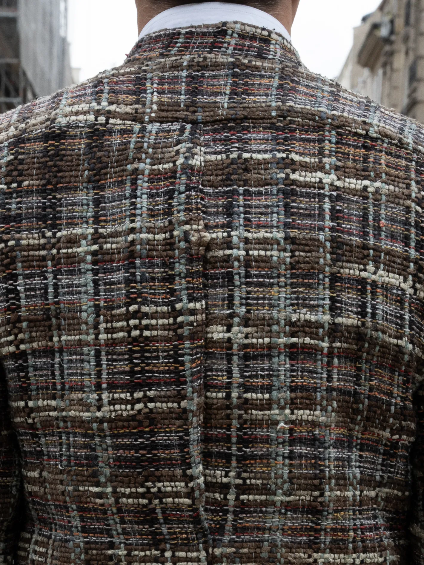 veste_tyrol_ajuste_en_soie_indienne_sauvage_7.webp hollington Vestes & Manteaux*veste tyrol ajustée en soie indienne sauvage