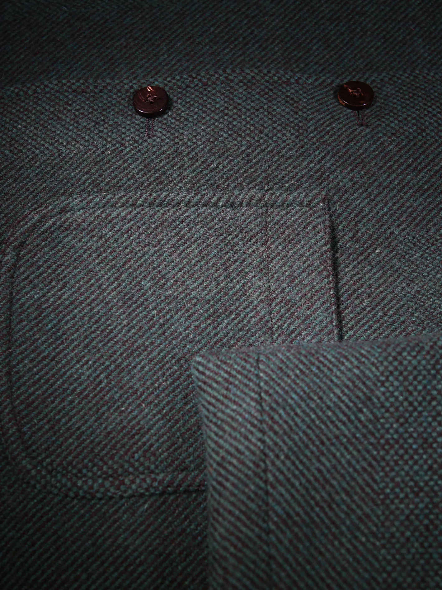 veste_tyrol_ajuste_en_super_softtweed_vert_meraude_et_noir_3.webp hollington Vestes & Manteaux*veste tyrol ajustée en super soft-tweed vert émeraude et noir