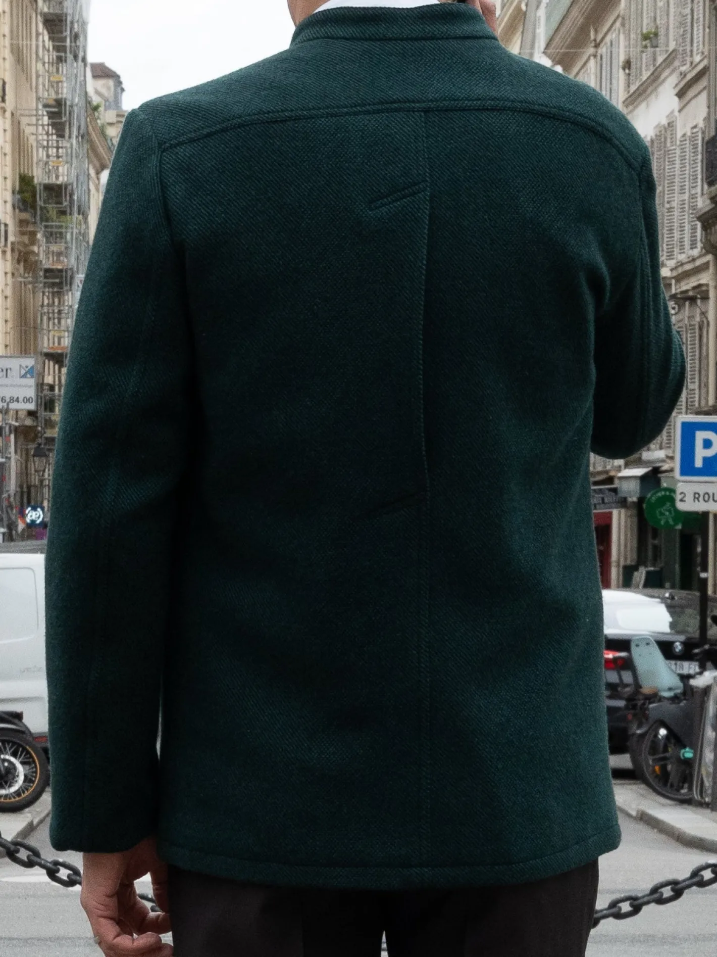 veste_tyrol_ajuste_en_super_softtweed_vert_meraude_et_noir_6.webp hollington Vestes & Manteaux*veste tyrol ajustée en super soft-tweed vert émeraude et noir