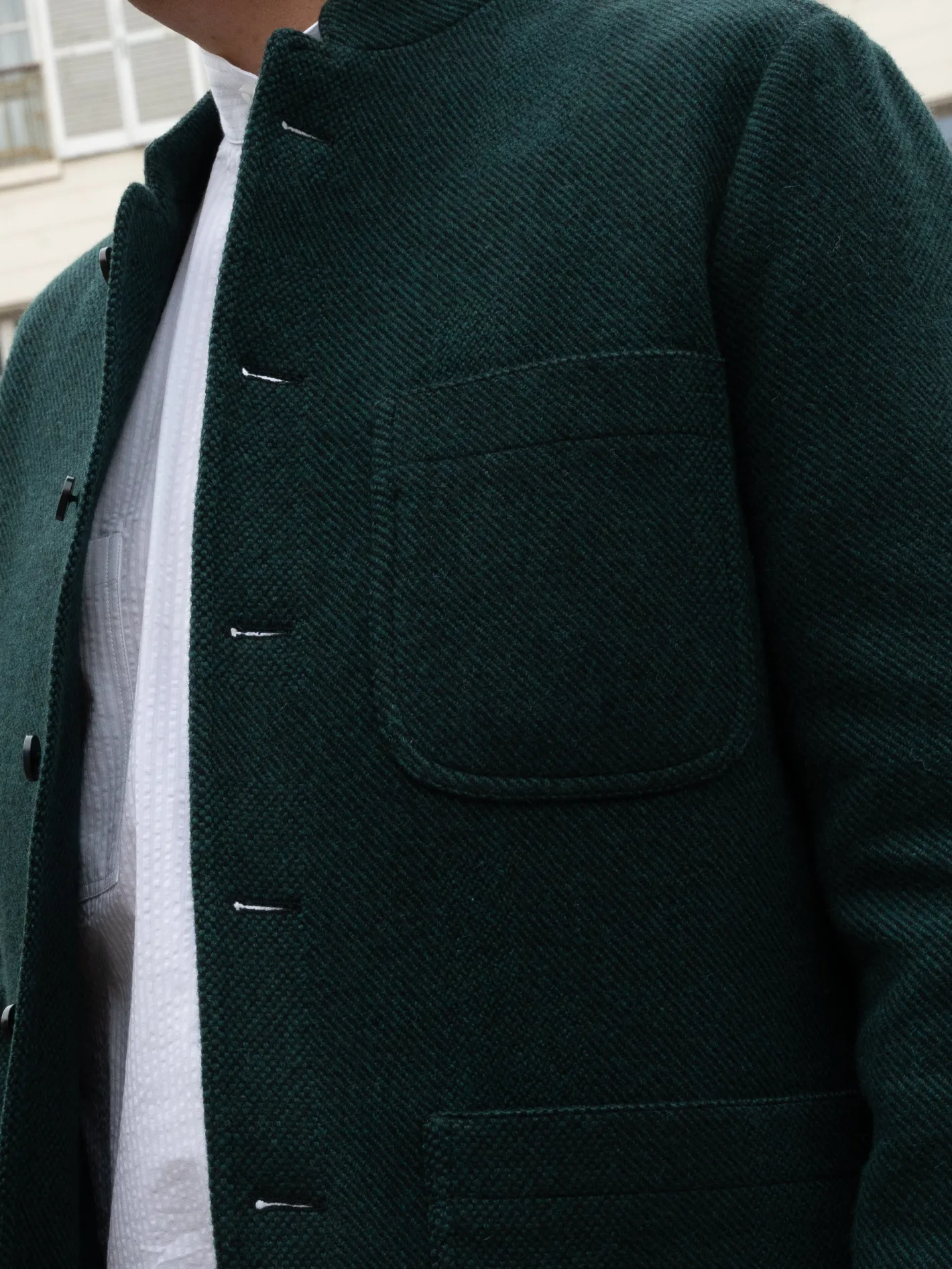 veste_tyrol_ajuste_en_super_softtweed_vert_meraude_et_noir_7.webp hollington Vestes & Manteaux*veste tyrol ajustée en super soft-tweed vert émeraude et noir