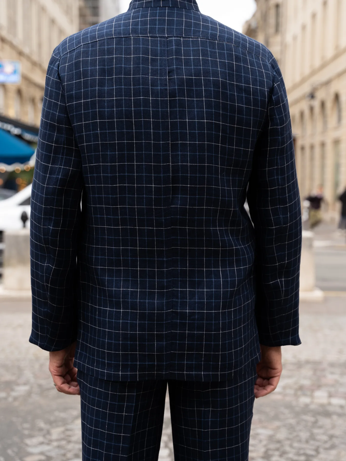 veste_tyrol_ajuste_en_toile_de_lin_et_laine__carreaux_british_blue_and_chalk_14.webp hollington Vestes & Manteaux*veste tyrol ajustée en toile de lin et laine à carreaux British blue and chalk