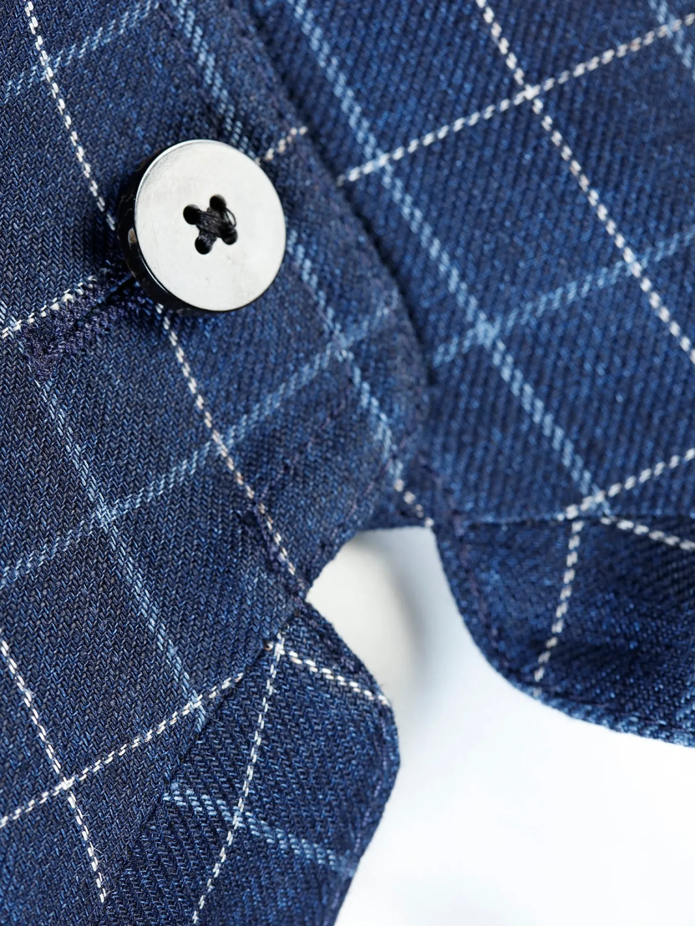 veste_tyrol_ajuste_en_toile_de_lin_et_laine__carreaux_british_blue_and_chalk_22.webp hollington Vestes & Manteaux*veste tyrol ajustée en toile de lin et laine à carreaux British blue and chalk