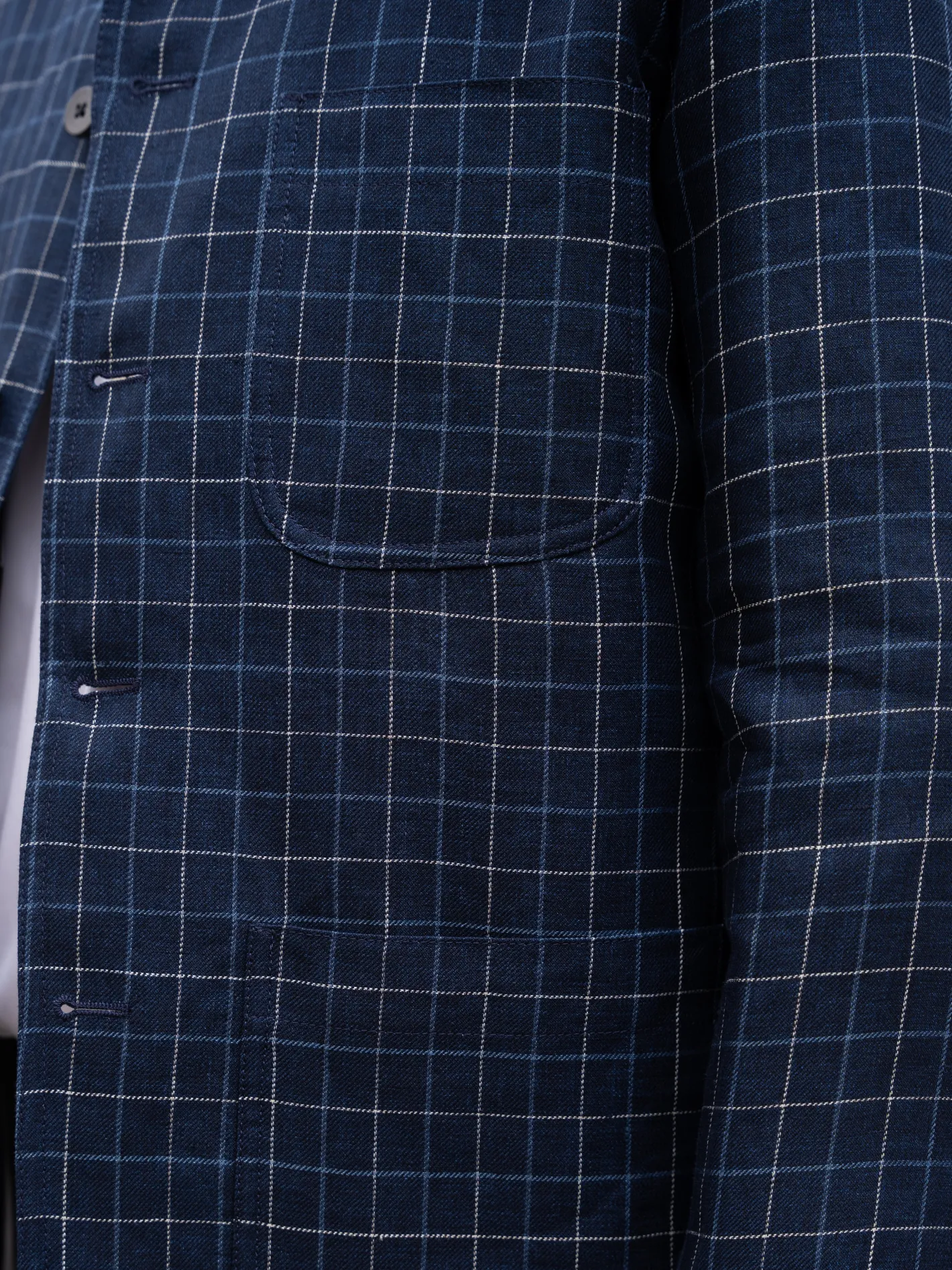 veste_tyrol_ajuste_en_toile_de_lin_et_laine__carreaux_british_blue_and_chalk_27.webp hollington Vestes & Manteaux*veste tyrol ajustée en toile de lin et laine à carreaux British blue and chalk