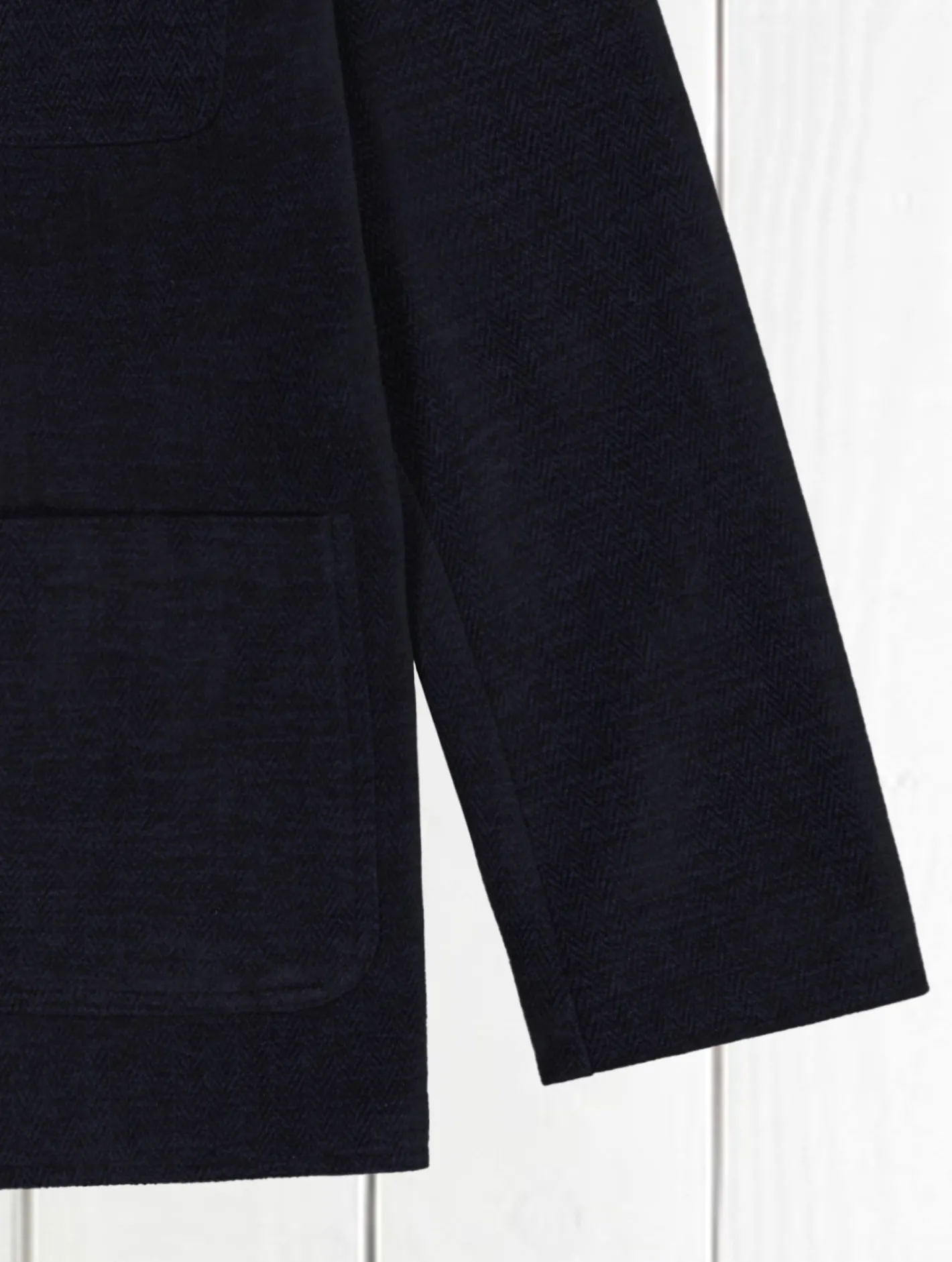 veste_tyrol_regular_en_chenille_laine_et_coton__chevrons_marine_4.webp hollington Vestes & Manteaux*veste tyrol regular en chenille laine et coton à chevrons marine